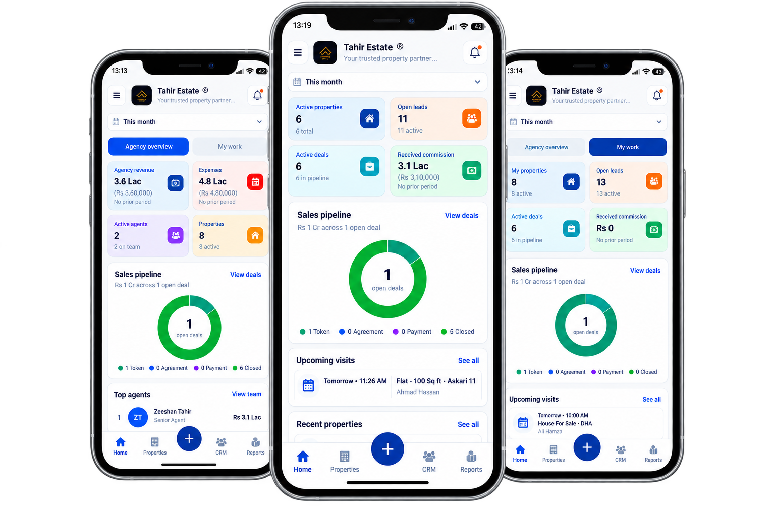 EstateFlow mobile app